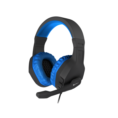 GENESIS ARGON 200 Gaming Headset, On-Ear, Wired, Microphone, Blue