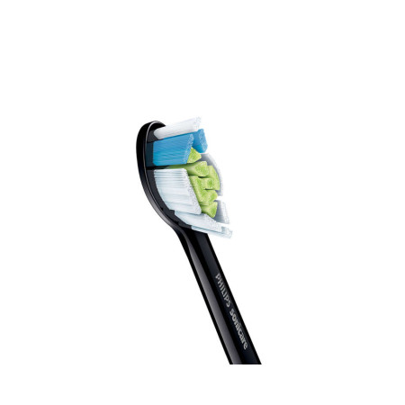 Philips Toothbrush replacement HX6064/11 Heads, For adults, Number of brush heads included 4, Black