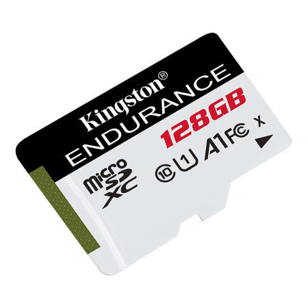 Kingston Endurance 95R 128 GB, Micro SD, Flash memory class 10