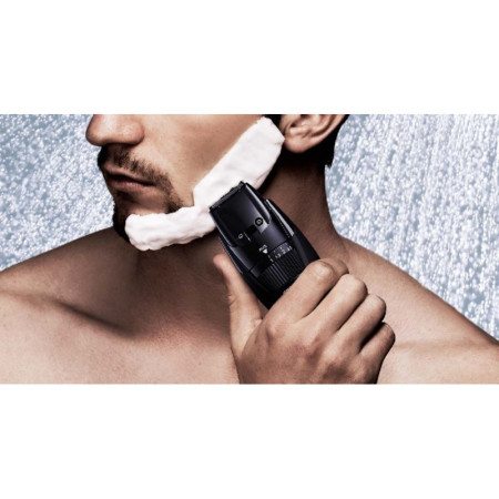 Panasonic Beard Trimmer ER-GB43-K503 Operating time (max) 50 min, Number of length steps 19, Step precise 0.5 mm, Black, Cordles