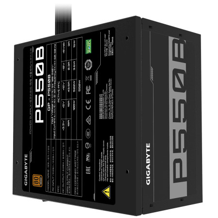 Gigabyte GP-P550B 550 W, 80 PLUS Bronze certified