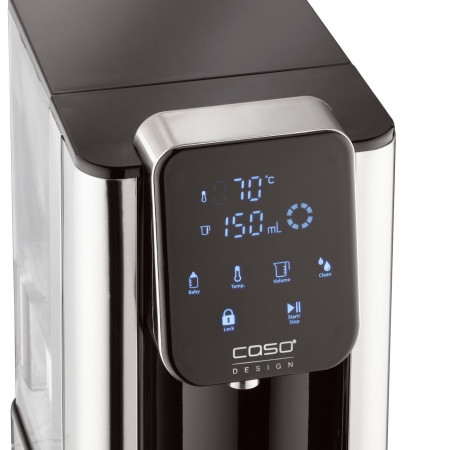 Caso Turbo hot water dispenser HW 660 Water Dispenser, 2600 W, 2.7 L, Black/Stainless steel