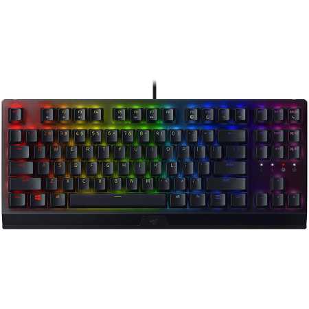 Razer BlackWidow V3, Gaming keyboard, RGB LED light, US, Black, Wired