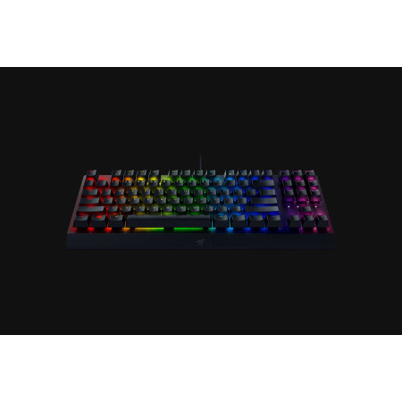 Razer BlackWidow V3, Gaming keyboard, RGB LED light, US, Black, Wired