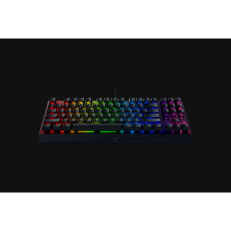 Razer BlackWidow V3 Tenkeyless Gaming keyboard, RGB LED light, RU, Black, Wired