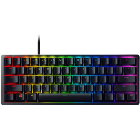 Razer Huntsman Mini, Gaming keyboard, RGB LED light, US, Black, Wired