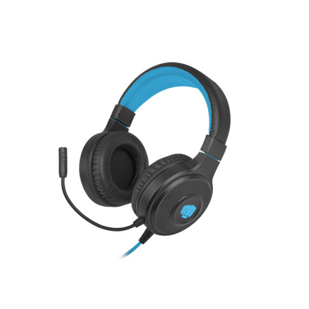 Fury Gaming Headset Warhawk Built-in microphone, Black/Blue