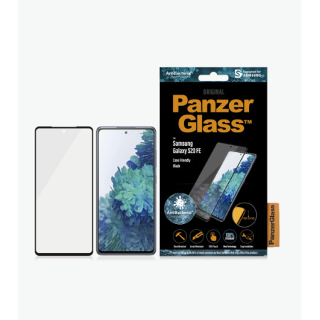 PanzerGlass Samsung, Galaxy S20 FE CF, Glass, Black, Clear Screen Protector