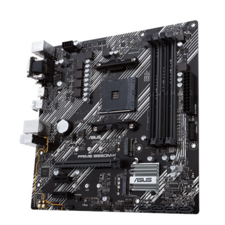 Asus PRIME B550M-K Memory slots 4, Processor family AMD, Micro ATX, DDR4, Processor socket AM4, Chipset AMD B