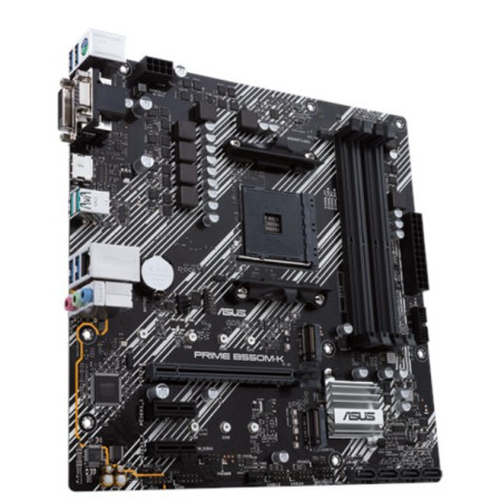 Asus PRIME B550M-K Memory slots 4, Processor family AMD, Micro ATX, DDR4, Processor socket AM4, Chipset AMD B