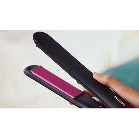 Philips Hair Straightener BHS375/00 Ceramic heating system, Number of temperature settings 2, Temperature (max) 220 C, Black