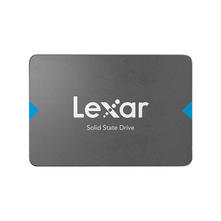 Lexar SSD NQ100 240 GB, SSD form factor 2.5, SSD interface SATA III, Write speed 445 MB/s, Read speed 550 MB/s