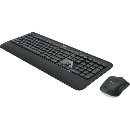 Logitech MK540 Advanced Keyboard and Mouse Set, Wireless, Mouse included, Batteries included, US, Wireless connection, USB, Blac