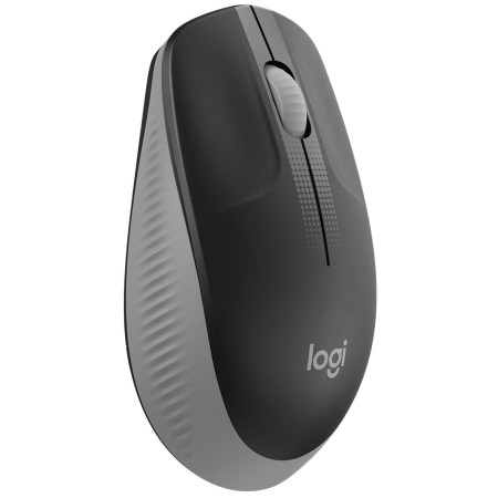 Logitech Full size Mouse M190 Wireless, Mid Grey, USB