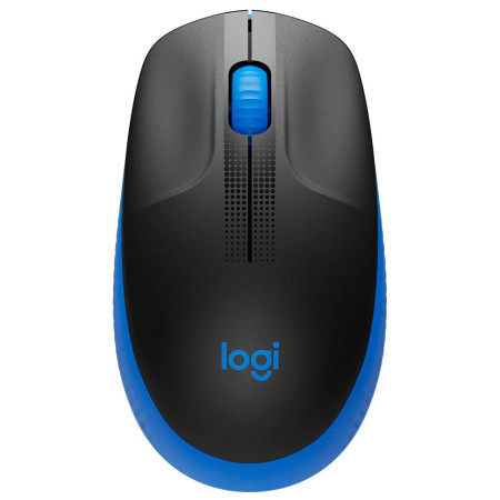 Logitech Full size Mouse M190 Wireless, Blue, USB