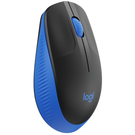 Logitech Full size Mouse M190 Wireless, Blue, USB