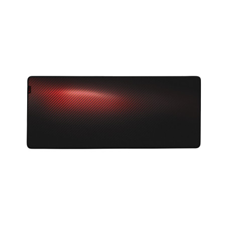 Genesis Carbon 500 Ultra Blaze Mouse pad, 450 x 1100 x 2.5 mm, Red/Black