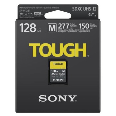 Sony Tough Memory Card UHS-II 128 GB, SDXC, Flash memory class 10