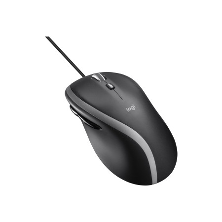 Logitech Advanced Corded Mouse M500s Optical Mouse, Wired, Black