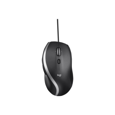 Logitech Advanced Corded Mouse M500s Optical Mouse, Wired, Black