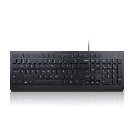 Lenovo Essential Wired Keyboard - US Euro Black