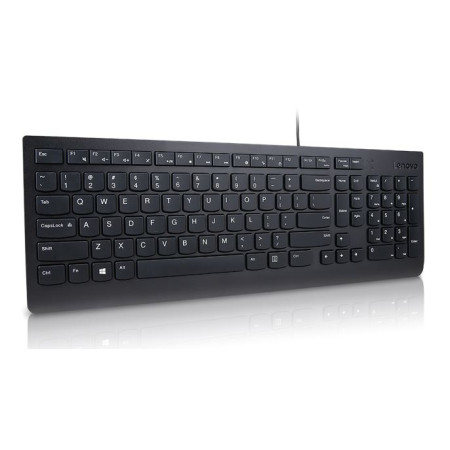 Lenovo Essential Wired Keyboard - US Euro Black