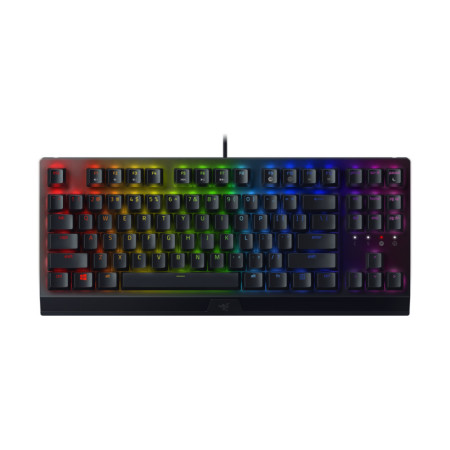 Razer BlackWidow V3 RGB LED light, US, Wired, Black, Mechanical Gaming keyboard