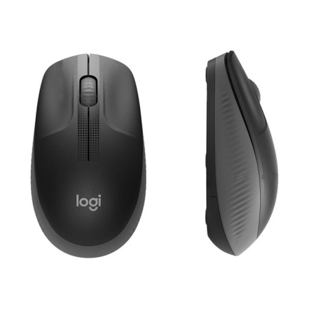 Logitech Full size Mouse M190 Wireless, Charcoal, USB