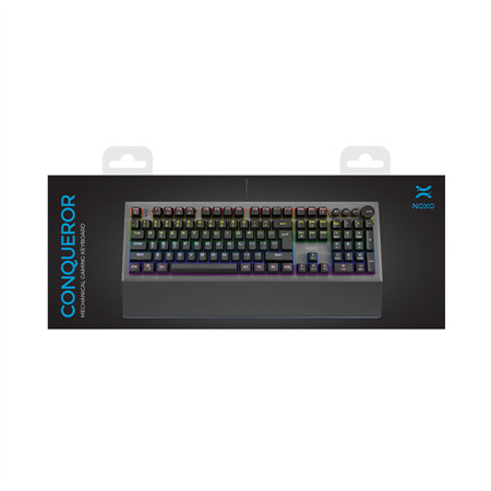 NOXO Conqueror Mechanical gaming keyboard, Blue Switches, EN/RU