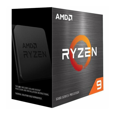 AMD Ryzen 9 5900X, 3.7 GHz, AM4, Processor threads 24, Packing Retail, Processor cores 12, Component for PC