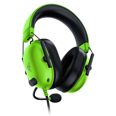 Razer Gaming Headset BlackShark V2 X Built-in microphone, Green, Wired