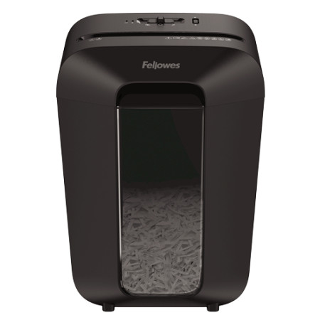 Fellowes Powershred LX70 Black, 18 L, Credit cards shredding, Cross-Cut Shredder, Paper handling standard/output 11 sheets per p