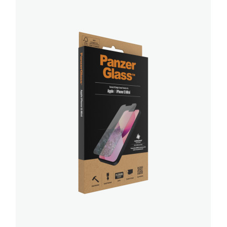 PanzerGlass Clear Screen Protector, Apple, iPhone 13 Mini, Tempered glass