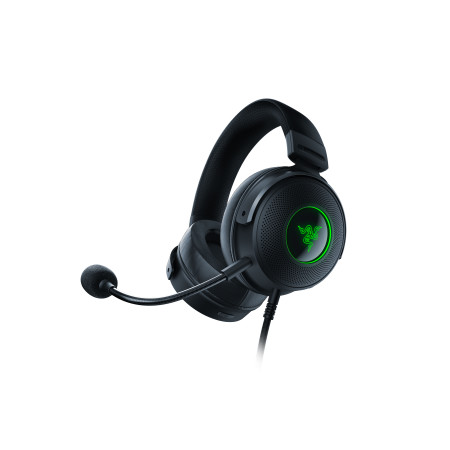 Razer Gaming Headset Kraken V3 Hypersense Built-in microphone, Black, Wired, Noise canceling