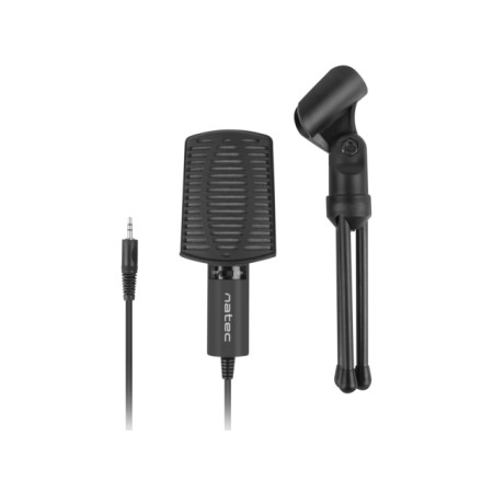 Natec Microphone NMI-1236 Asp Black, Wired