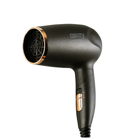 Camry Hair Dryer CR 2261 1400 W, Number of temperature settings 2, Metallic Grey/Gold