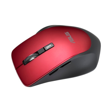 Asus WT425 wireless, Red, Mouse