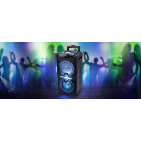 Muse Speaker M-1920DJ 300 W, Portable, Black, Bluetooth