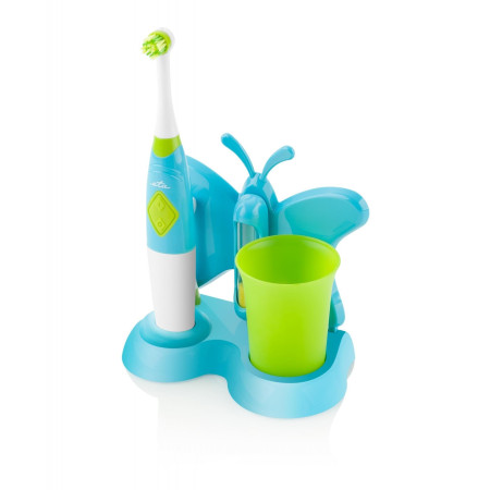 ETA Toothbrush with water cup and holder Sonetic ETA129490080 Battery operated, For kids, Number of brush heads included 2, Blue