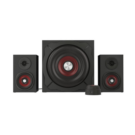 GENESIS Helium 610BT Computer Speakers, Wired, Bluetooth, Black