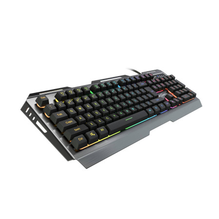 Genesis Rhod 420 Gaming keyboard, RGB LED light, US, Wired, Black