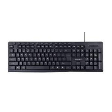 Gembird Multimedia Keyboard KB-UM-107 Wired, US, Black