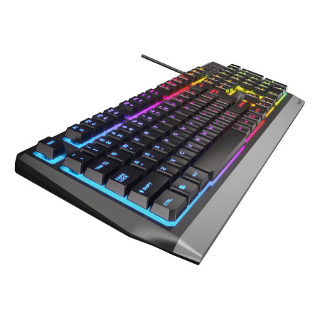 Genesis Rhod 300 RGB Gaming keyboard, RGB LED light, US, Black, Wired