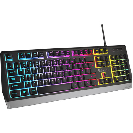 Genesis Rhod 300 RGB Gaming keyboard, RGB LED light, US, Black, Wired