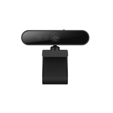 Lenovo Webcam 500 FHD Black, Pixel perfect high definition FHD 1080P video with 1/2.9 inch RGB sensor size. Effortless automatic