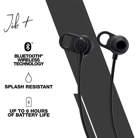 Skullcandy Earphones with mic Jib+ Wireless Wireless, In-ear, Microphone, Wireless, Black