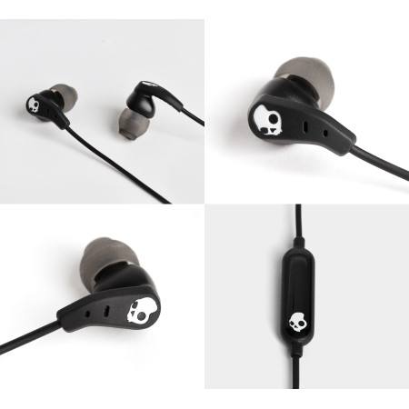 Skullcandy Sport Earbuds Set In-ear, Microphone, Lightning, Lightning, Noise canceling, Black