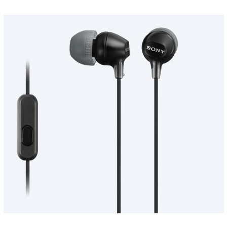 Sony EX series MDR-EX15AP In-ear, Black