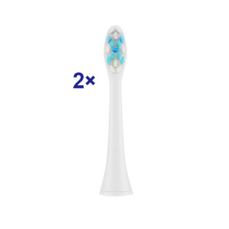 ETA Toothbrush replacement SoftClean ETA070790300 Heads, For adults, Number of brush heads included 2, White