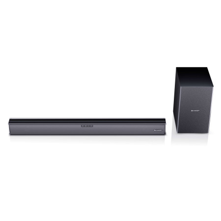 Sharp HT-SBW182 2.1 Slim Soundbar HDMI, Optical, Bluetooth, 160 W, 74 cm with Wireless Subwoofer